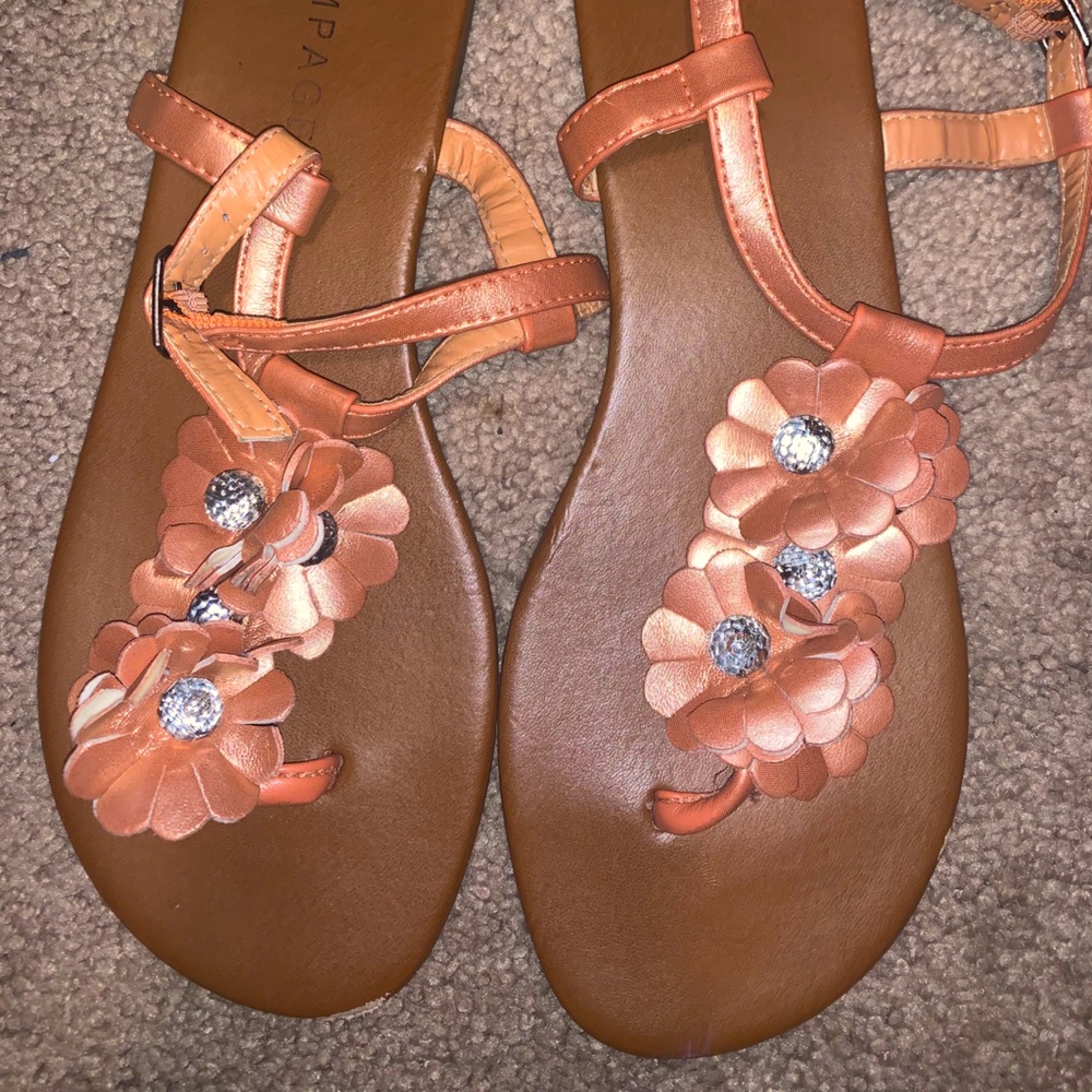 Flower sandals